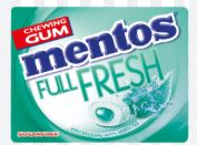 MENTOS FULL FRESH CHEWING GUM WINTERGREEN B/8