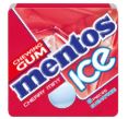 MENTOS ICE CHERRY MINT CHEWING GUM SUGARFREE B/8