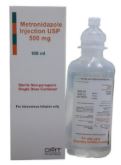 METRONIDAZOLE INJ. 500MG 100ML 1FL