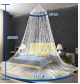 MOSQUITO NET LARGE CONIC 65X250X1250CM WHITE