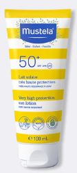 MUSTELA BEBE 50+ LAIT SOLAIRE HAUTE PROTECTION 100ML