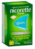 NICORETTE CLASSIC CHEWING GUM 4MG B/105 SUGAR FREE