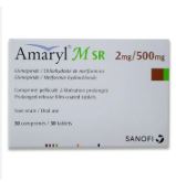 AMARYL M SR 2MG/500MG/1TAB