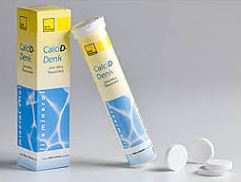 CALCI D-DENK 1000MG /880 UI TAB EFFERV. B/20