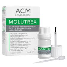 ACM MOLUTREX 5% POTASSIUM HYDROXIDE CUT.SOL 3ML