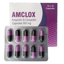 AMPICLO-500MG CAPS (AMPICILLIN+CLOXACILLIN 250/250MG)