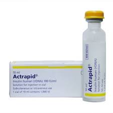 ACTRAPID INSULIN 100 UI/ML INJ. 1HM 10ML