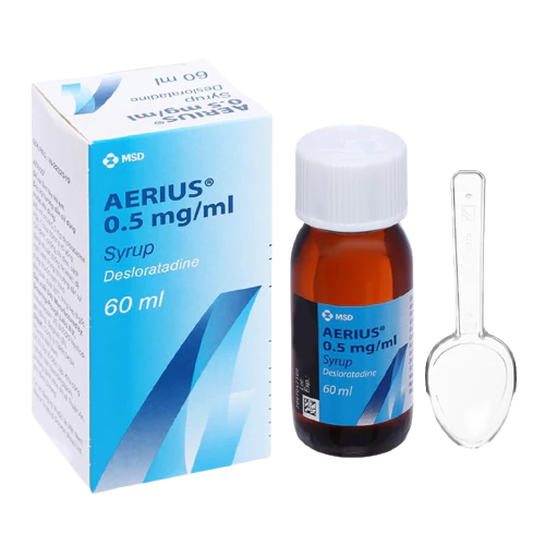 AERIUS SYRUP 0.5MG/5ML 60ML